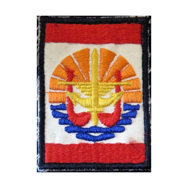 Insigne tissu des forces d'outre mer basées en Polynésie française