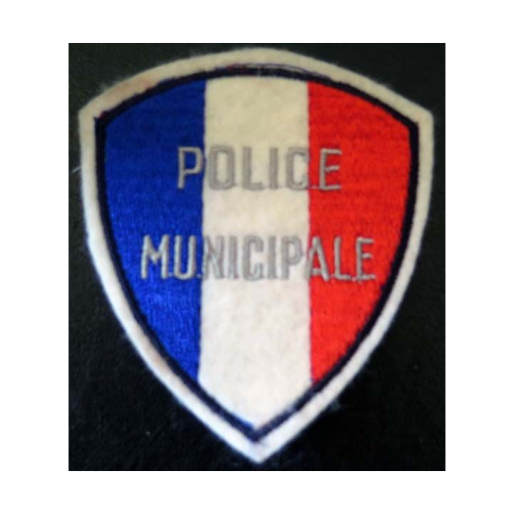 POLICE : Insigne tissu de la police municipale