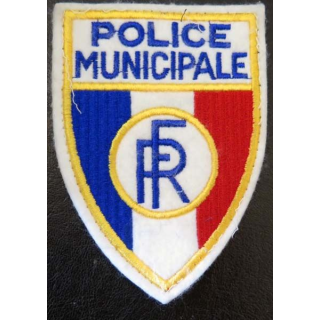 POLICE : Insigne tissu de la police municipale