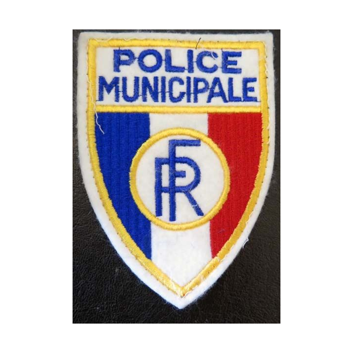 POLICE : Insigne tissu de la police municipale