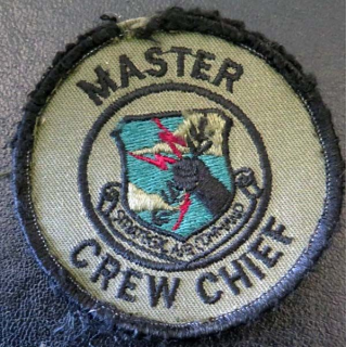 Insigne tissu d'US Master Crew Chief