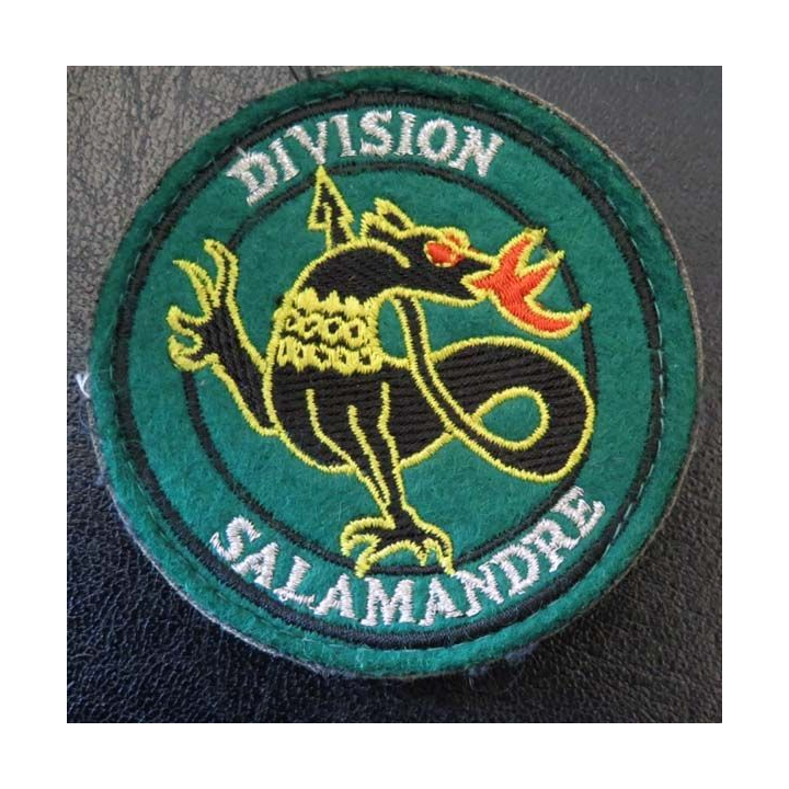 Insigne tissu de la division Salamandre 