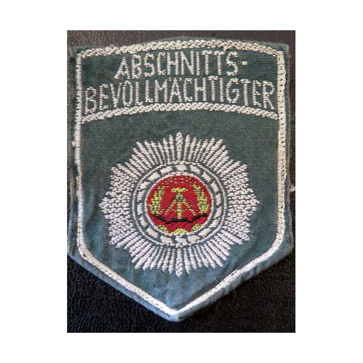 Insigne tissu de Abschnitts Bevollmachtigter