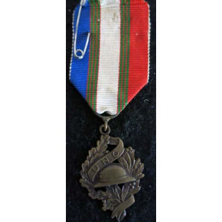 FRANCE : médaille de l'Union Nationale des Combattants UNC en bronze