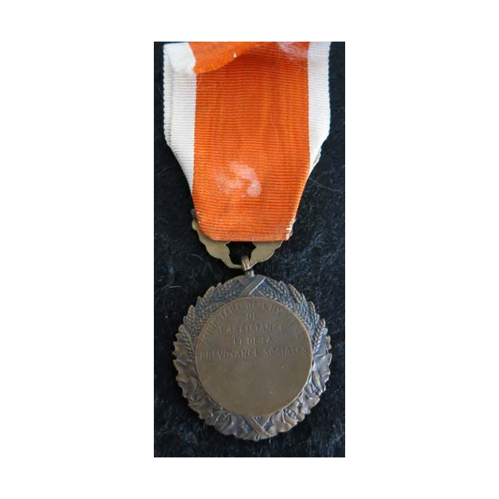 FRANCE : Médaille du ministère de l’hygiène, de l’assistance de la prévoyance sociales bronze (222)