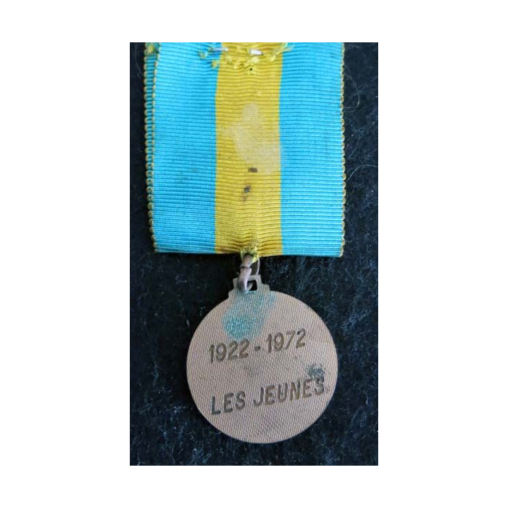 FRANCE : médaille de sport (cheval d’arçon) 1922–1972 Les jeunes (222)