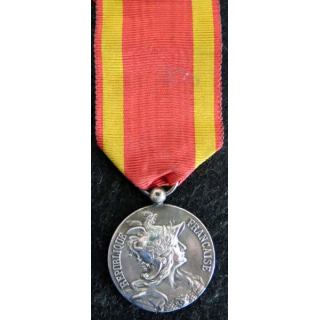 FRANCE : médaille décernée par la fédération régionale des œuvres musicales de l’Eure et de la Normandie en argent (222)
