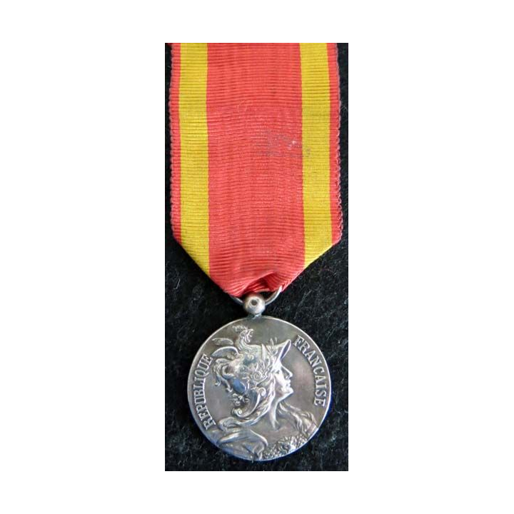 FRANCE : médaille décernée par la fédération régionale des œuvres musicales de l’Eure et de la Normandie en argent (222)