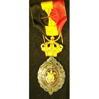 BELGIQUE : MÉDAILLE DU TRAVAIL 1°CLASSE
