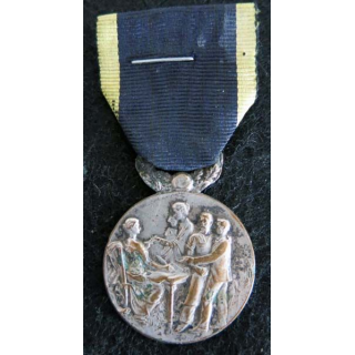 FRANCE : Médaille de la mutualité Nozal en bronze argenté (222)