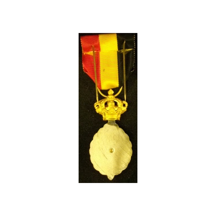 BELGIQUE : MÉDAILLE DU TRAVAIL 1°CLASSE
