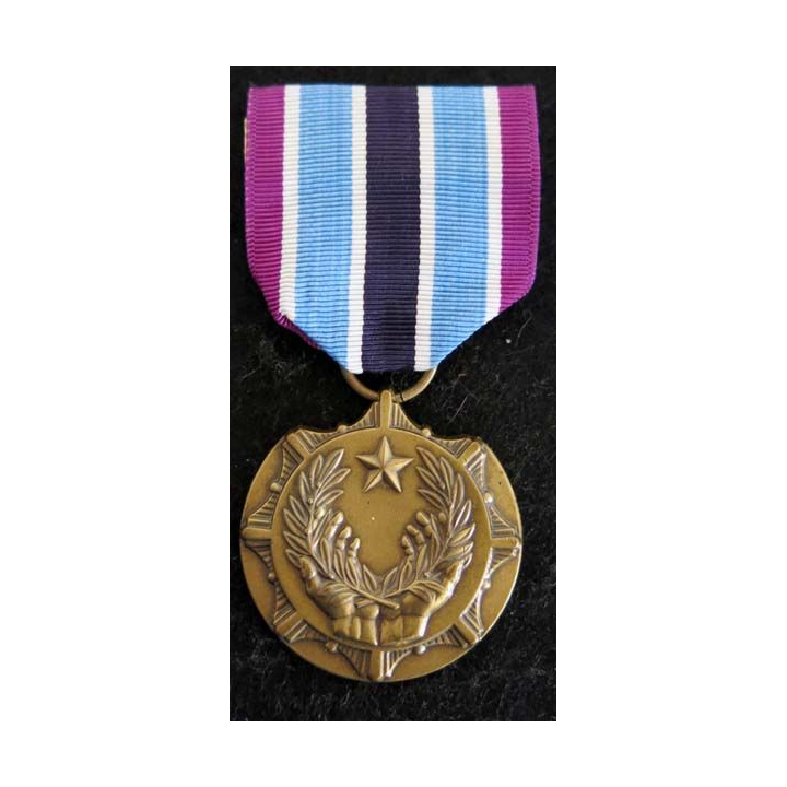 USA : médaille de la civilian award for humanitarian service