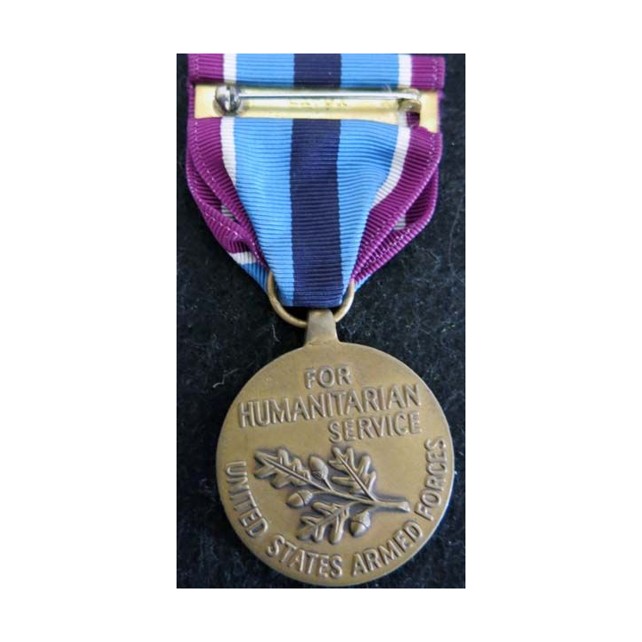 USA : médaille de The Humanitarian Service Medal