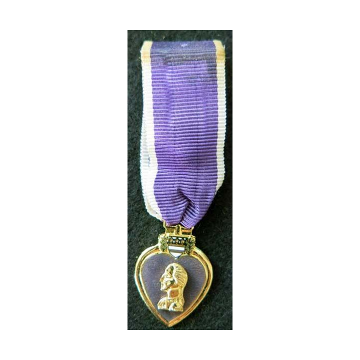USA : Médaille miniature de la Purple Heart (4407)