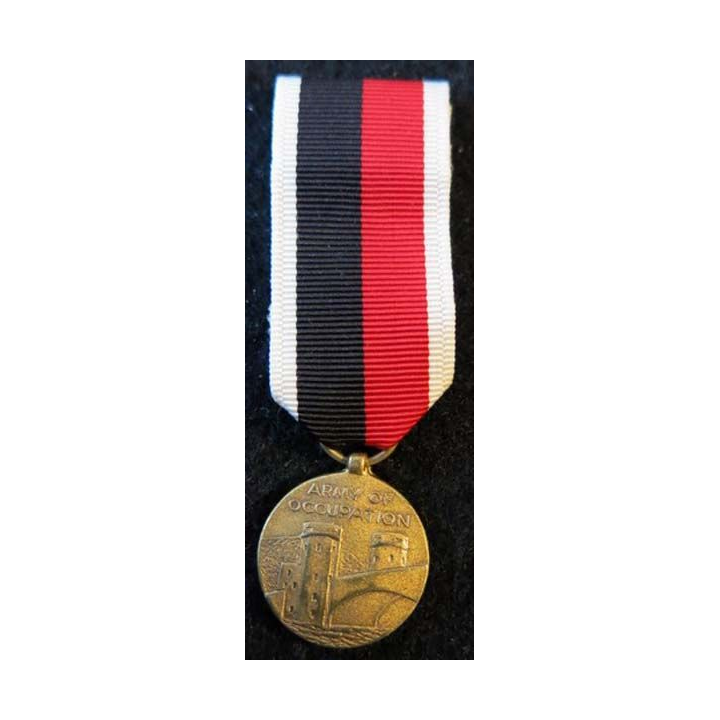 USA : Médaille miniature Army of Occupation Medal  (4447)