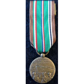 USA : Médaille miniature European-African-Middle Eastern Campaign Medal 1941-1945 (4445)