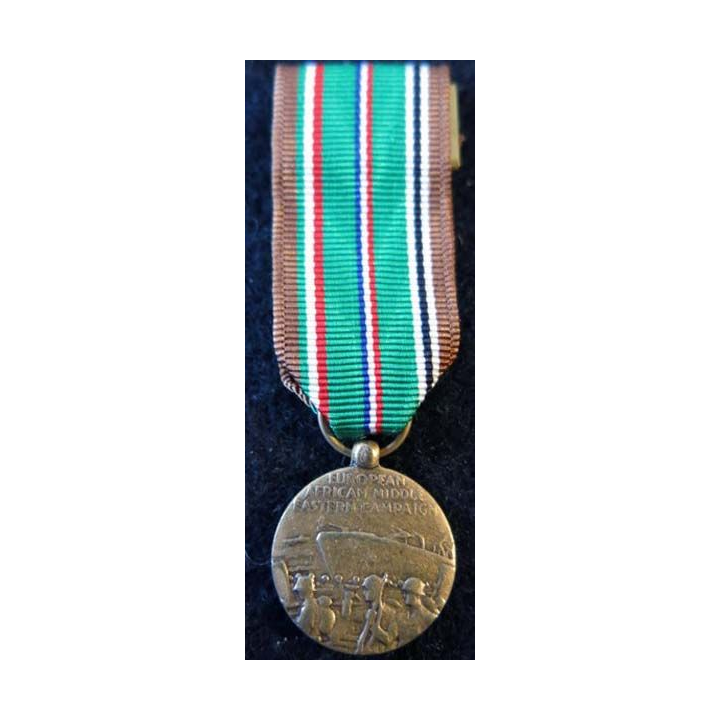 USA : Médaille miniature European-African-Middle Eastern Campaign Medal 1941-1945 (4445)