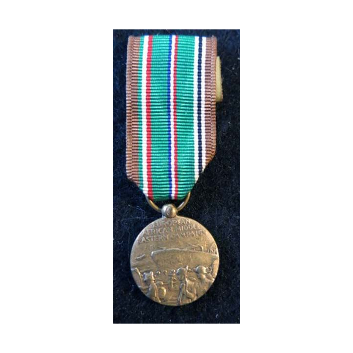 USA : Médaille miniature European-African-Middle Eastern Campaign Medal 1941-1945 (4443)