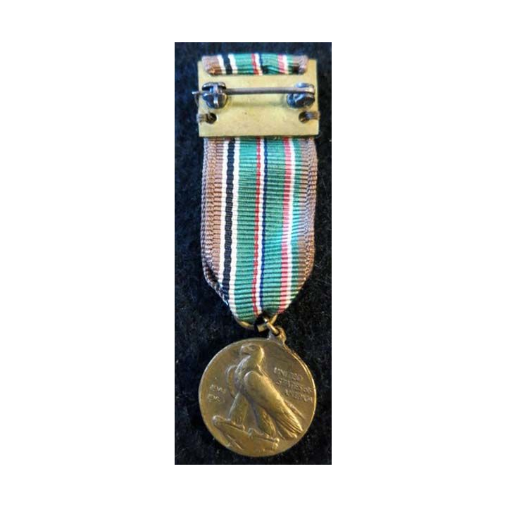 USA : Médaille miniature European-African-Middle Eastern Campaign Medal 1941-1945 (4442)
