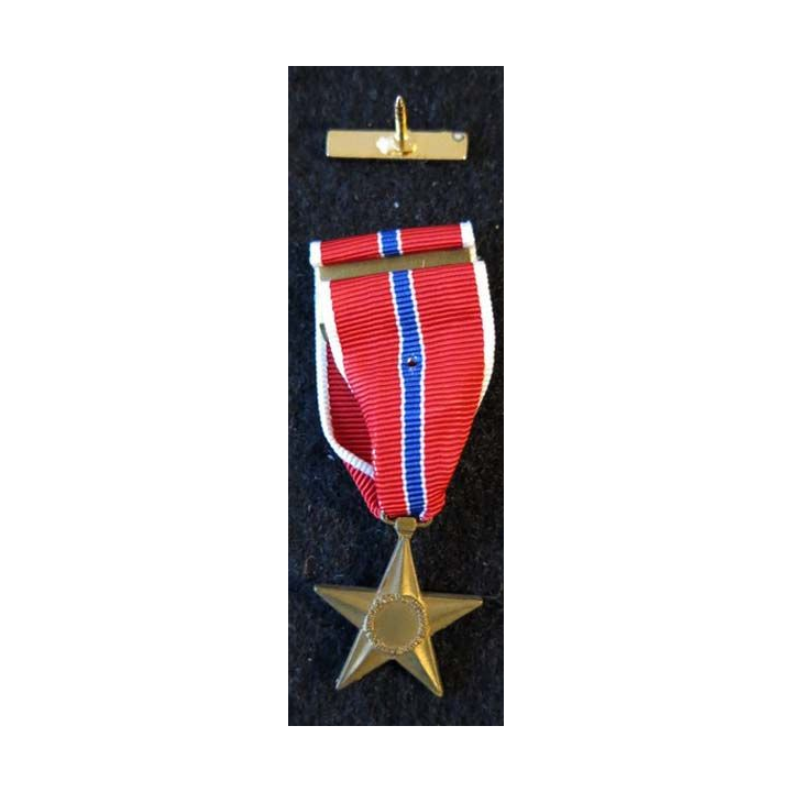 USA : Médaille miniature de la Bronze Star Medal (Médaille de l'étoile de bronze)  (4402)