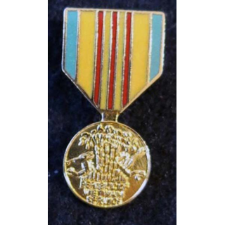 USA : Épinglette de la médaille de la Vietnam Service Medal  (4460)