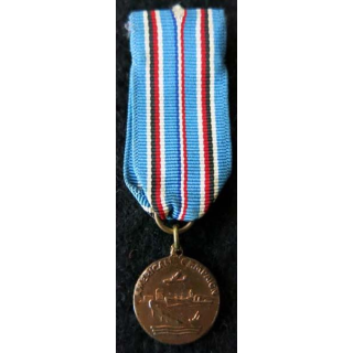 USA : Médaille miniature American Campaign Medal  1941-1945 (4435)