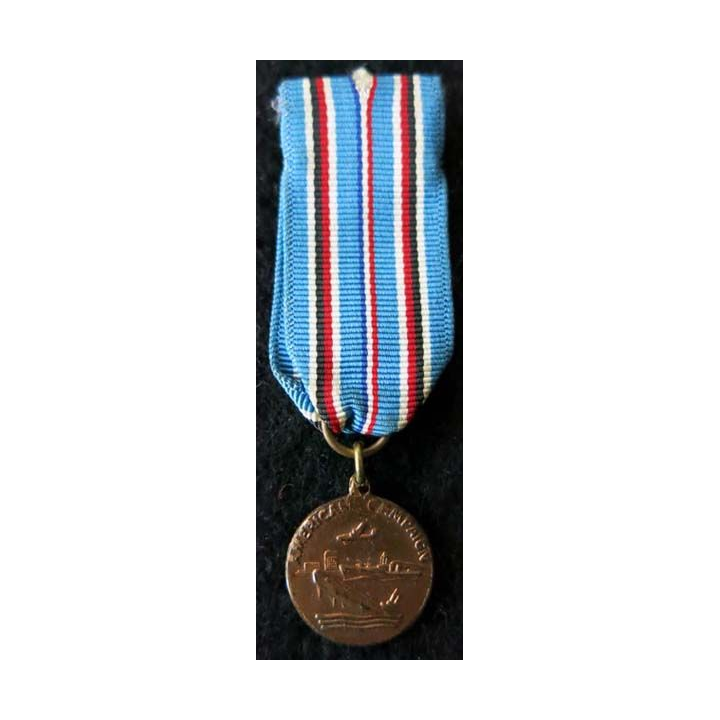 USA : Médaille miniature American Campaign Medal  1941-1945 (4435)