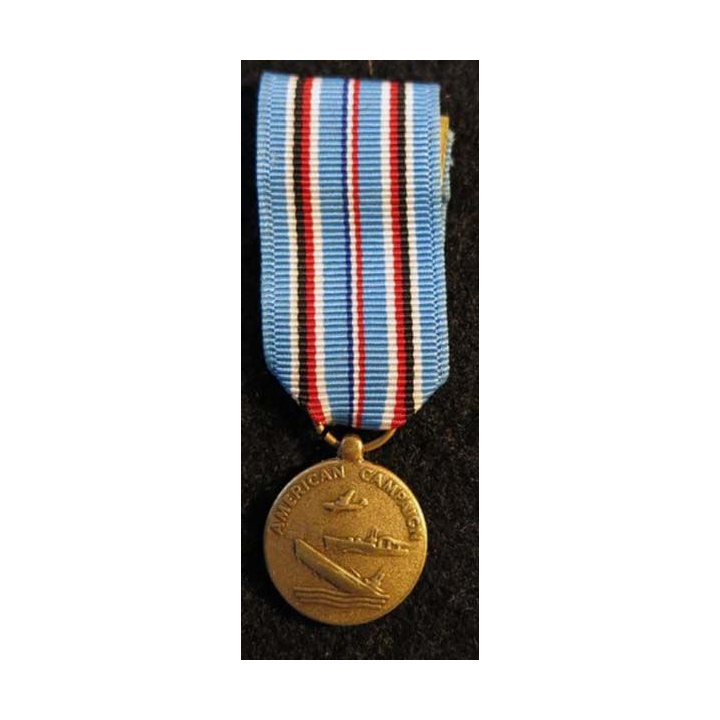 USA : Médaille miniature American Campaign Medal  1941-1945 (4437)