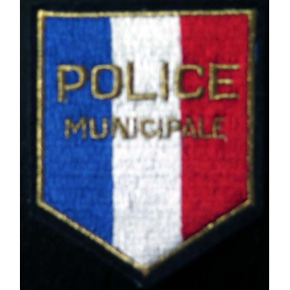 POLICE : Insigne tissu de la police municipale