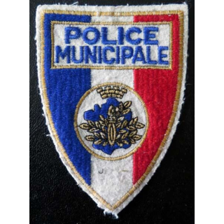 POLICE : Insigne tissu de la police municipale