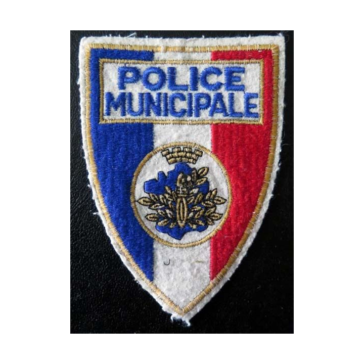 POLICE : Insigne tissu de la police municipale