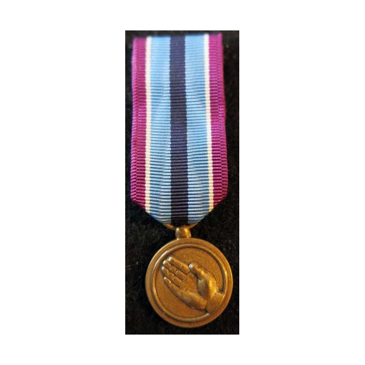 USA : Médaille miniature de la Humanitarian Service Medal (4463)