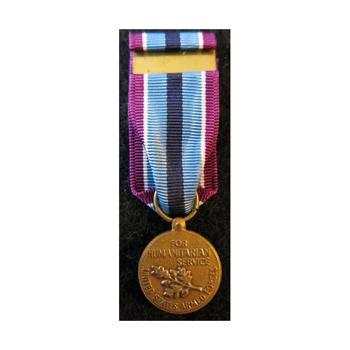 USA : Médaille miniature de la Humanitarian Service Medal (4463)