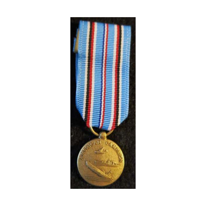 USA : Médaille miniature American Campaign Medal 1941-1945 (4436)