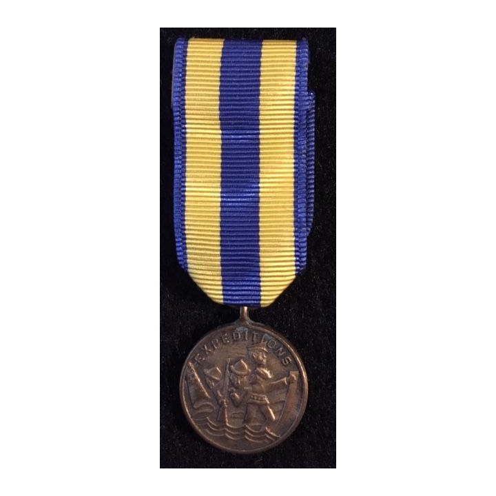 USA : Médaille miniature de la Navy Expeditionnary Medal (4432)