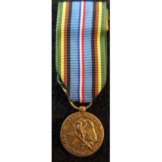USA : Médaille miniature de la Armed Forces Expeditionary Medal (4456)