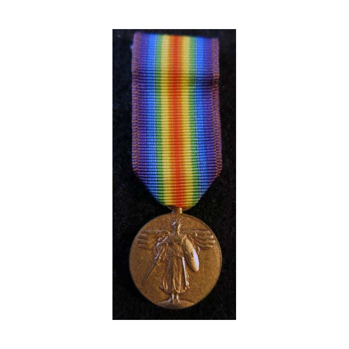 USA : Médaille miniature de l'US Victory Medal Ribbon (4474)