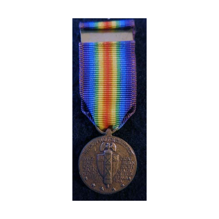 USA : Médaille miniature de l'US Victory Medal Ribbon (4474)