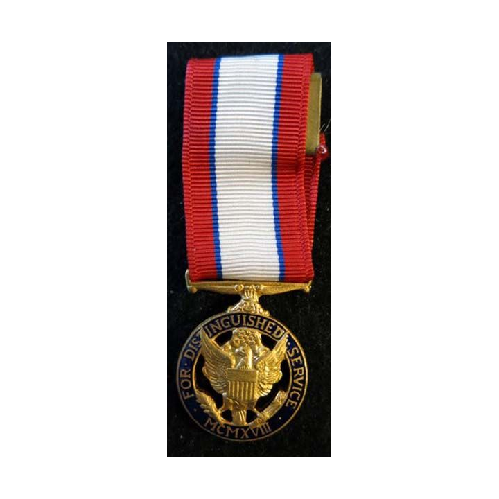 USA : Médaille miniature de la Army Distinguished Service Medal en émail (4389)