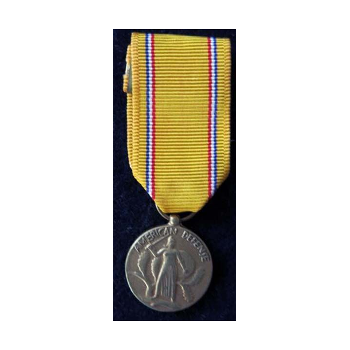 USA : Médaille miniature de l’American Defense Service Medal (4434A)