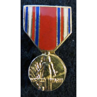 USA : Épinglette de la médaille de la World War II Medal (All Services) (4452)
