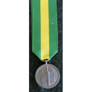 USA : Médaille miniature de la Mexican Border Service Medal (4431)
