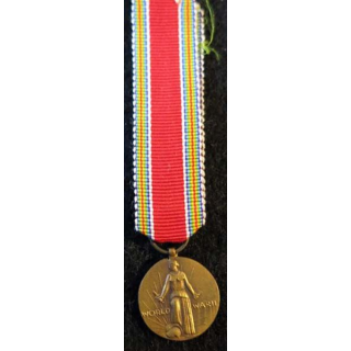 USA : Médaille miniature de la World War II Victory Medal (4451)