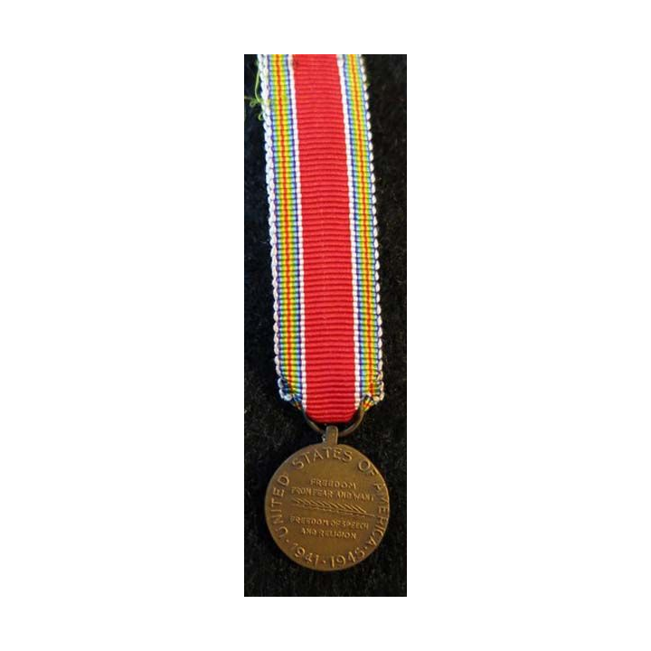 USA : Médaille miniature de la World War II Victory Medal (4451)