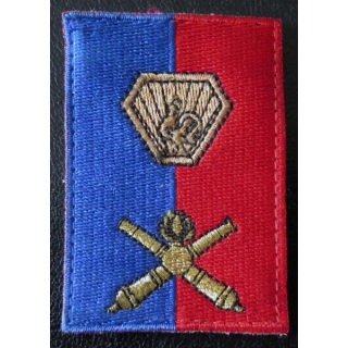 BA : insigne tissu de la brigade d'artillerie