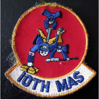 Insigne tissu US 10 th MAS (Military Airlift Squadron)