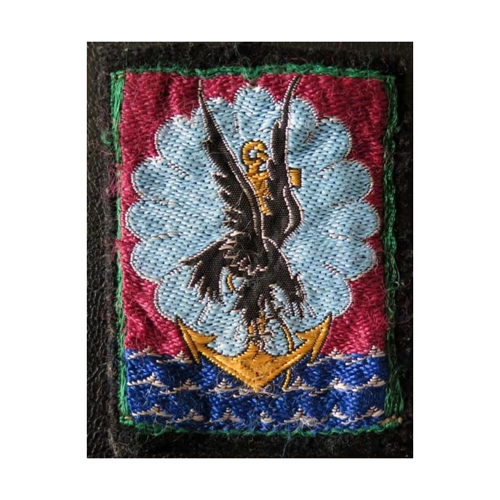 11° DP : insigne tissu de la 11° division parachutiste