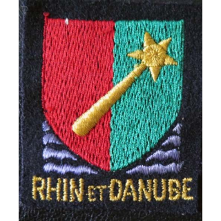 Insigne tissu RHIN ET DANUBE