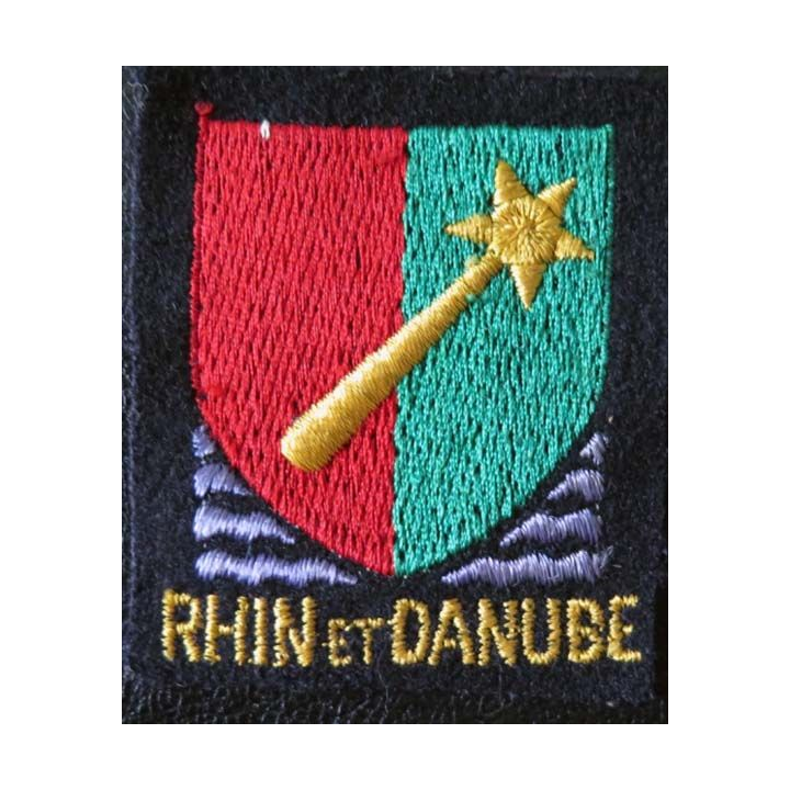 Insigne tissu RHIN ET DANUBE