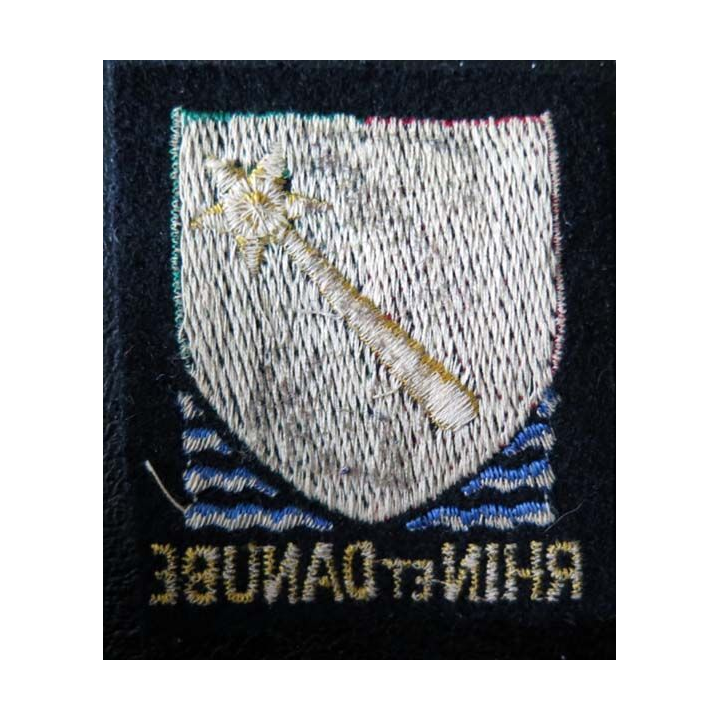 Insigne tissu RHIN ET DANUBE